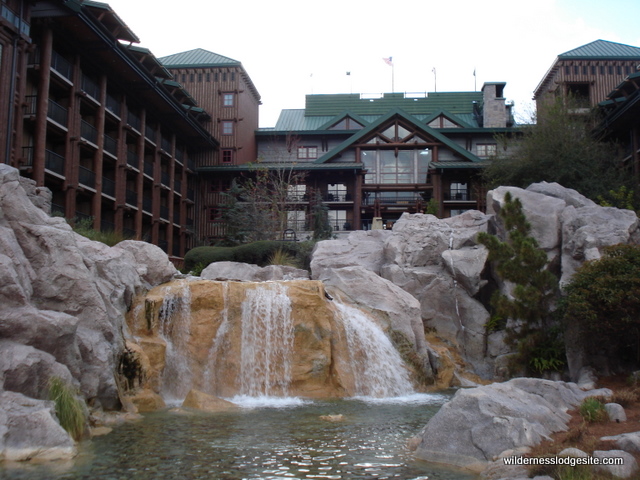 Lodge and Falls